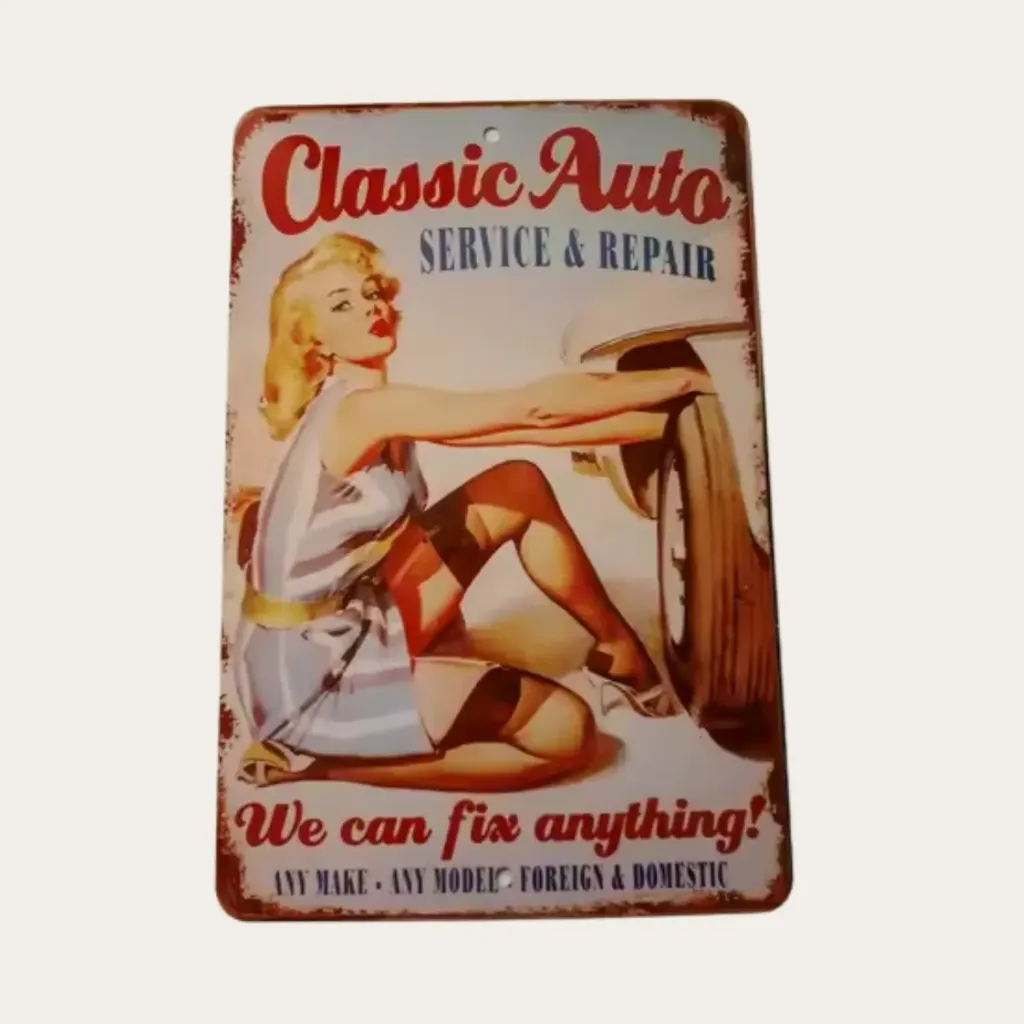 Vintage Repair Co 20x30cm