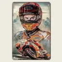 Racer Vintage WallArt 20x30cm